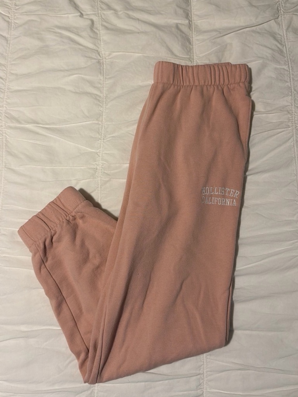 Hollister Girls Light Pink Sweat Joggers